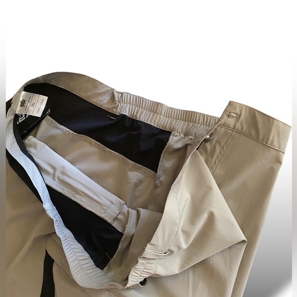 EZRUN Tactical Cargo Shorts Hiking Fishing Cycling  Water Repellent Khaki NWT - Picture 10 of 14